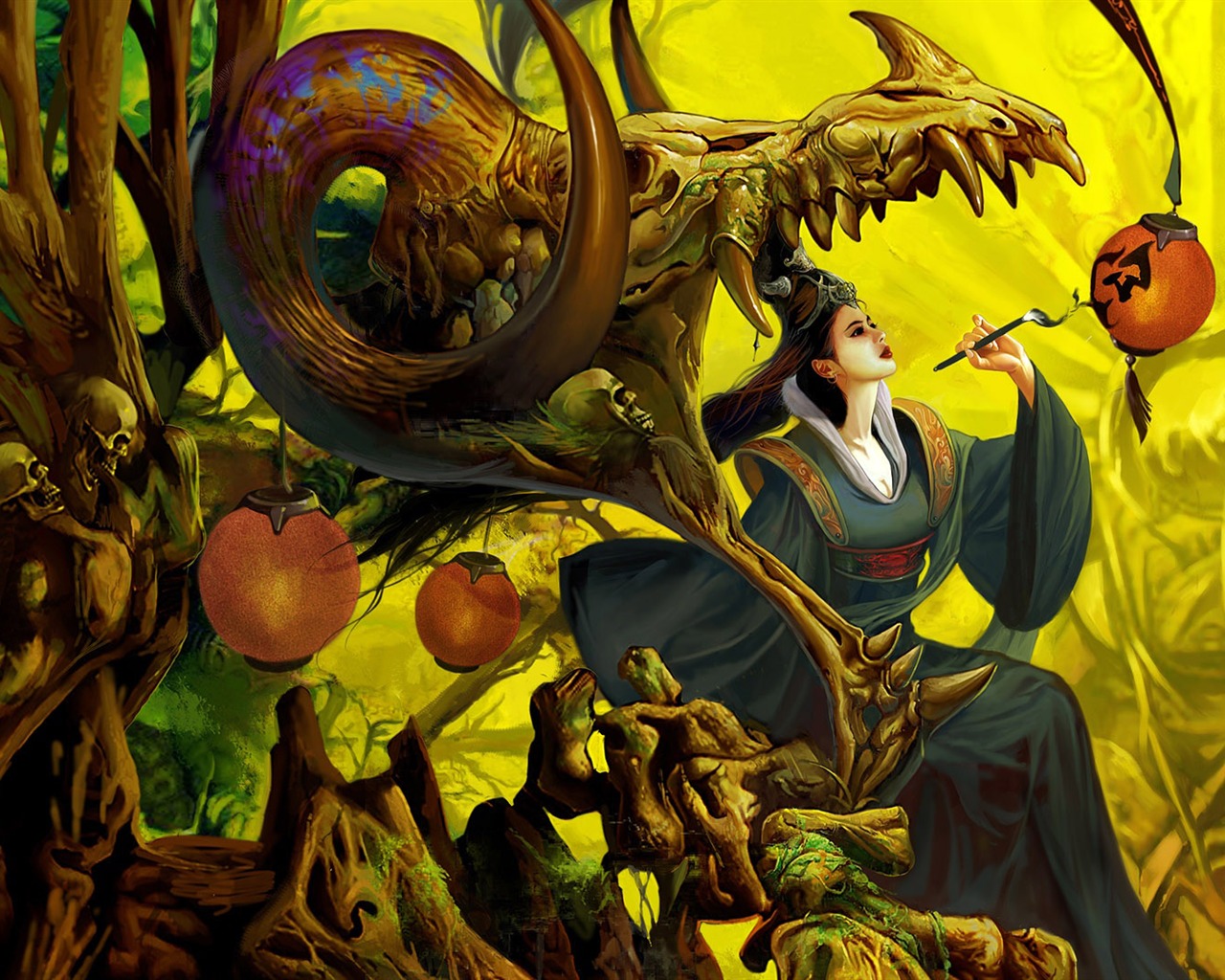 ChenWei works HD wallpaper #2 - 1280x1024