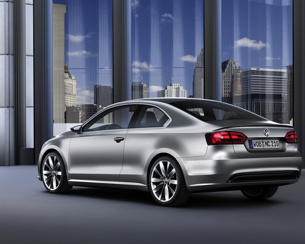 Volkswagen concept car wallpaper (2) #1 - 1280x1024