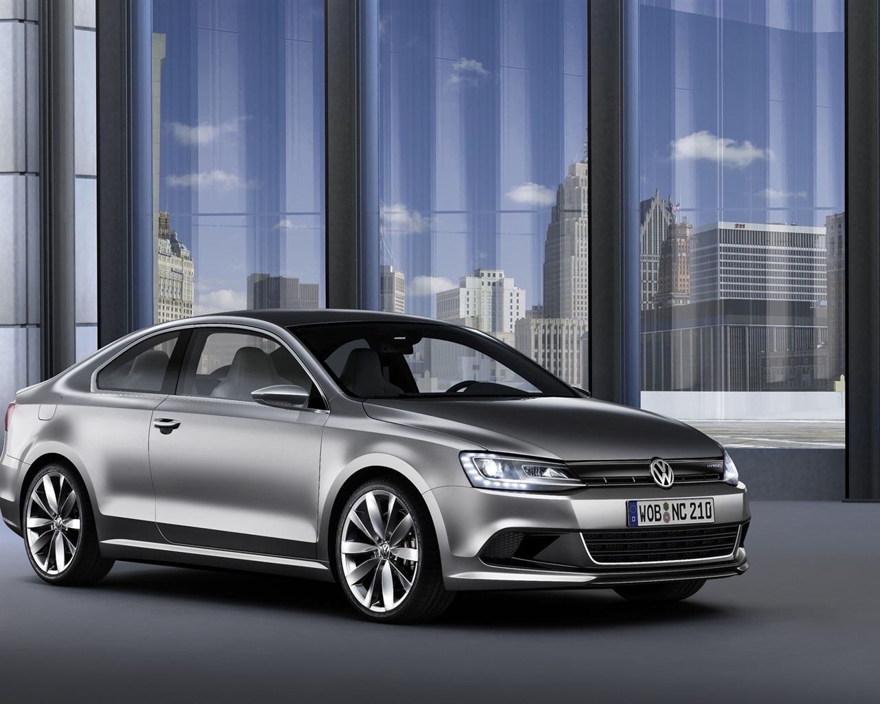 Volkswagen concept car wallpaper (2) #2 - 1280x1024