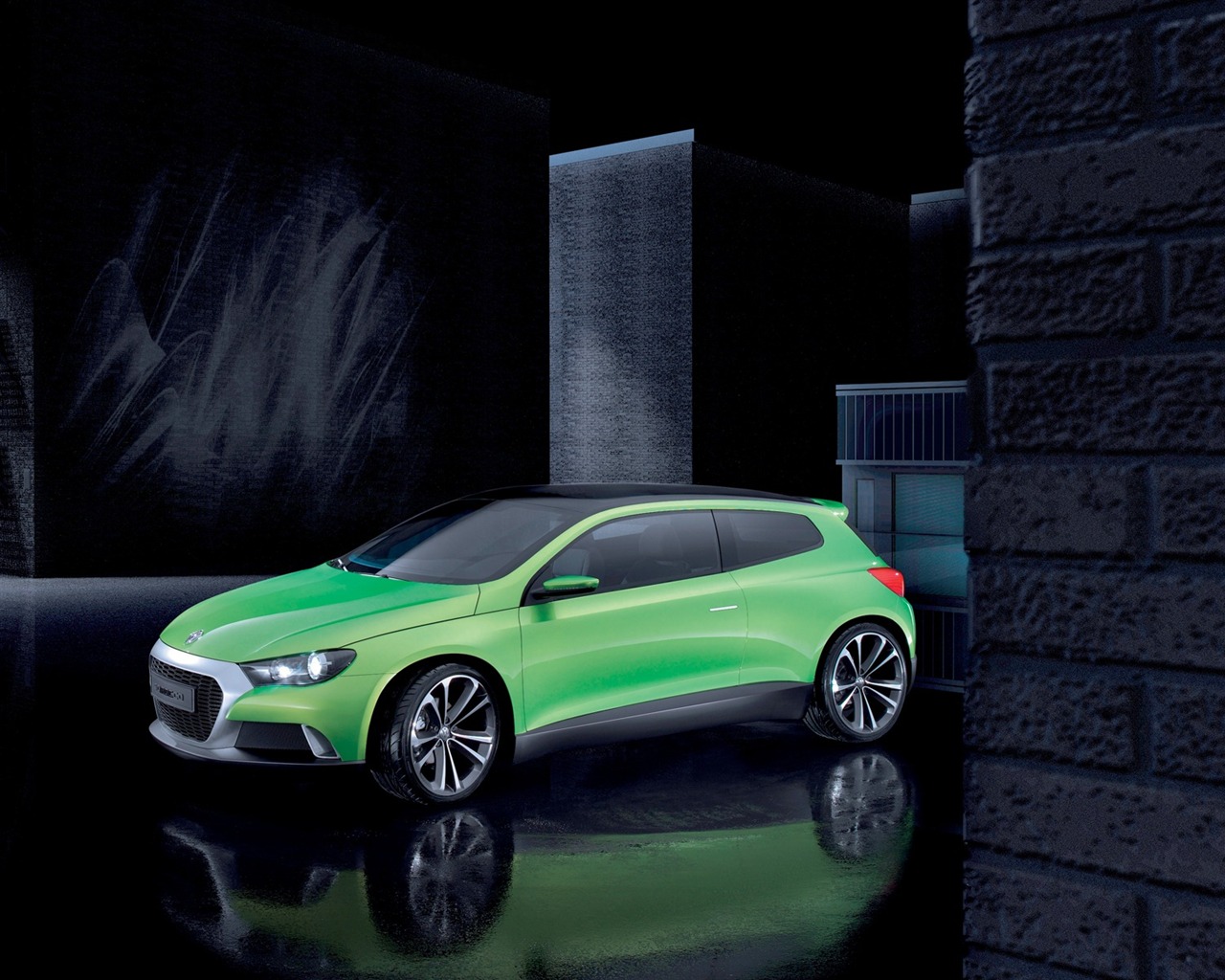 Volkswagen concept car wallpaper (2) #3 - 1280x1024