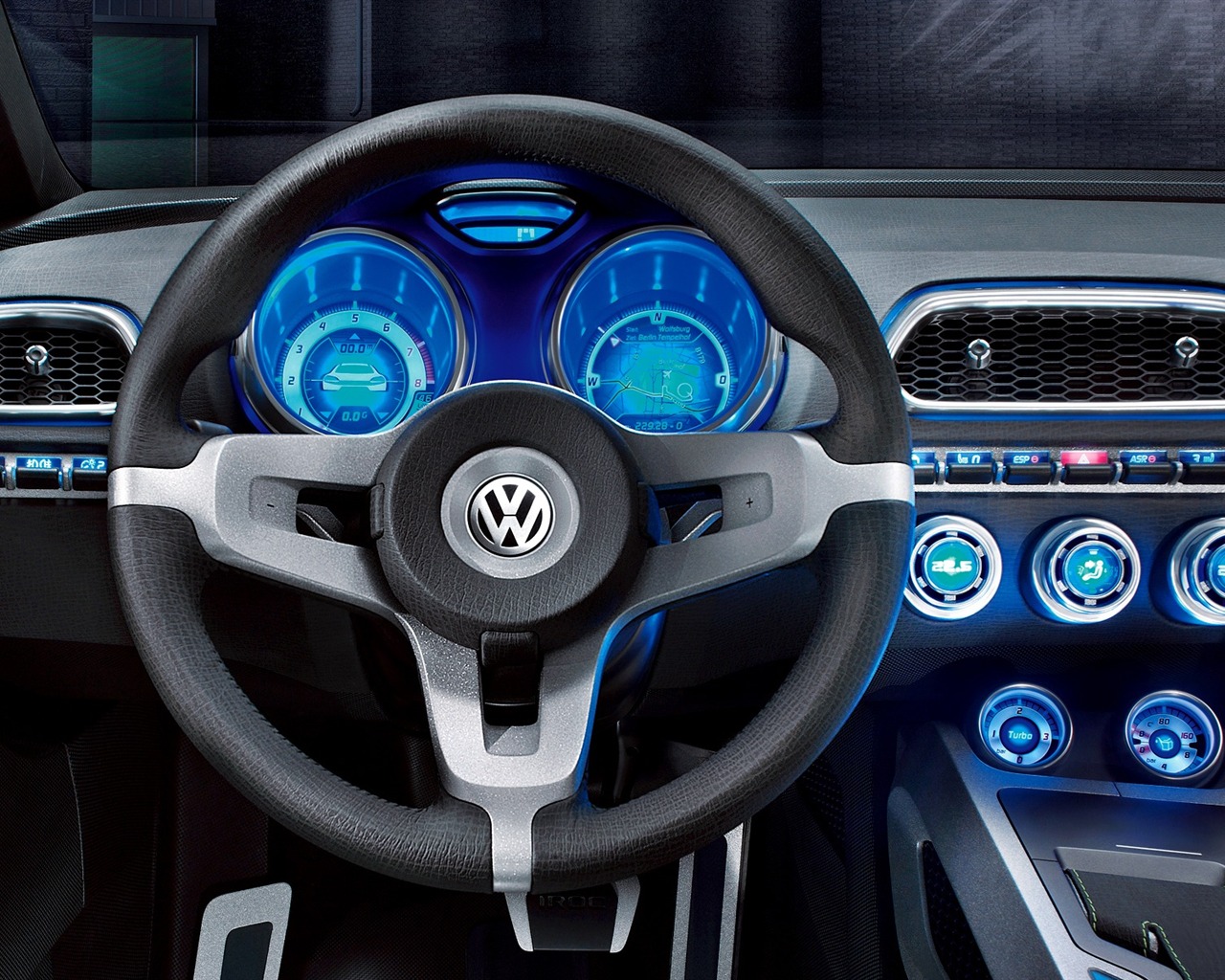 Volkswagen concept car wallpaper (2) #6 - 1280x1024