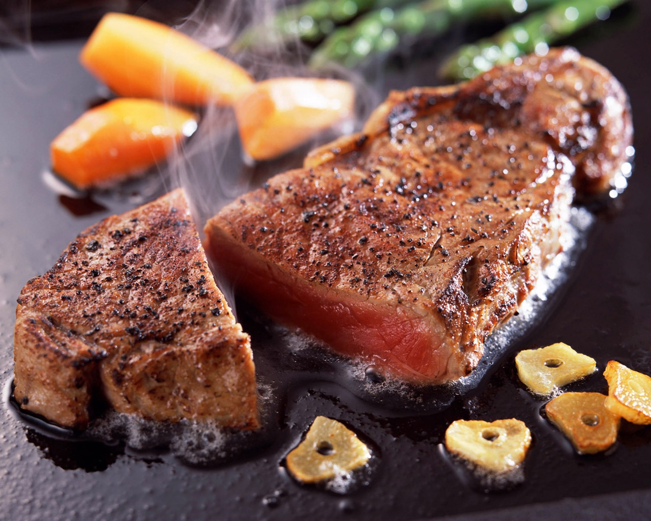 Delicious barbecue wallpaper (3) #1 - 1280x1024