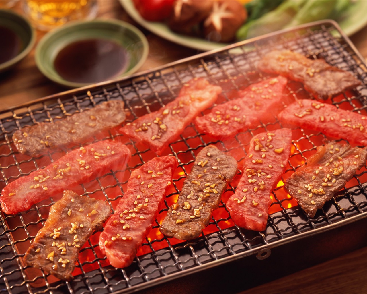 Delicious barbecue tapety (3) #4 - 1280x1024
