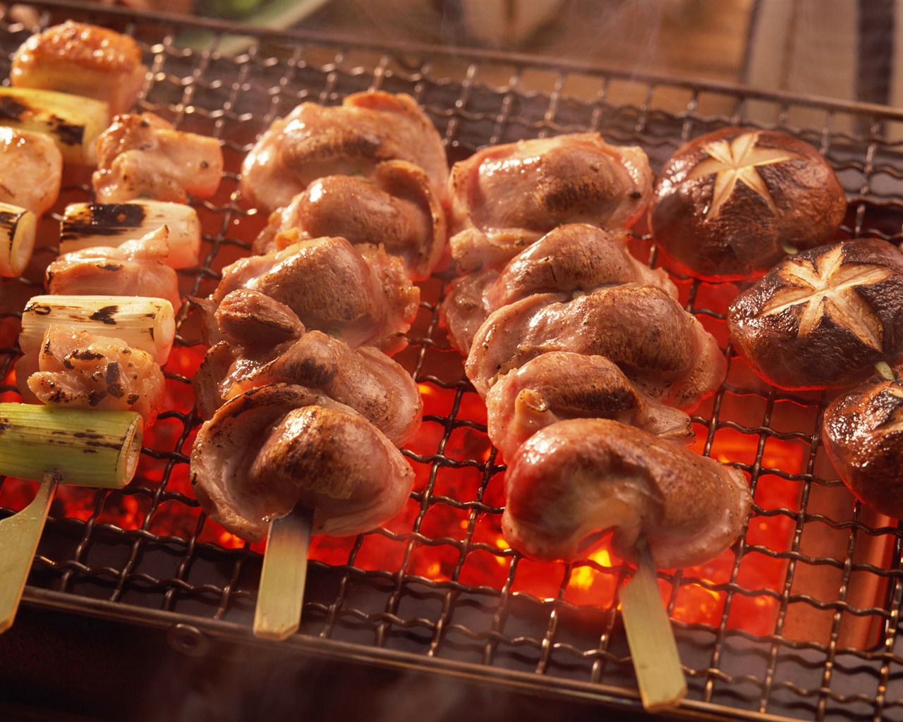 Delicious barbecue wallpaper (3) #6 - 1280x1024