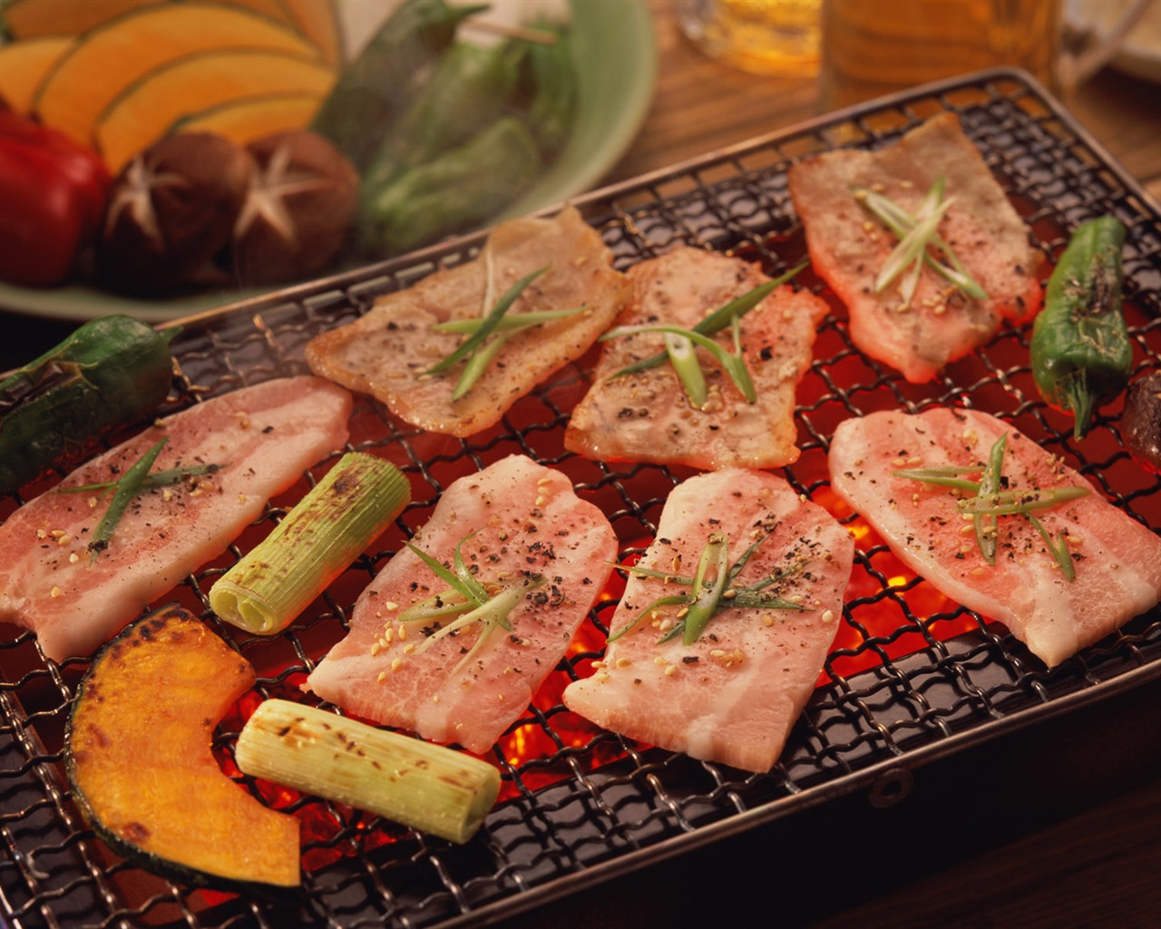 Delicious barbecue tapety (3) #17 - 1280x1024