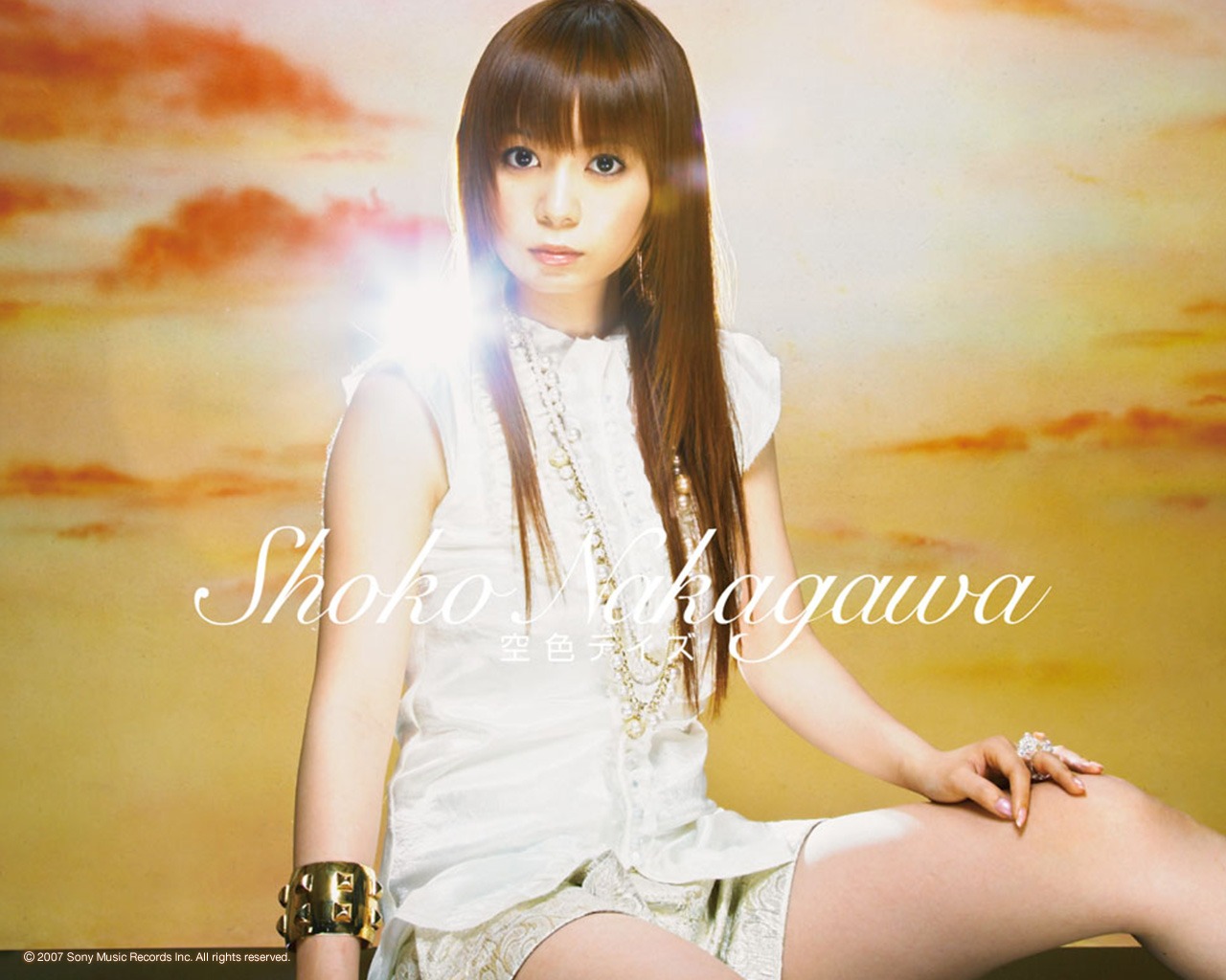 Shoko Nakagawa krásnou tapetu #11 - 1280x1024