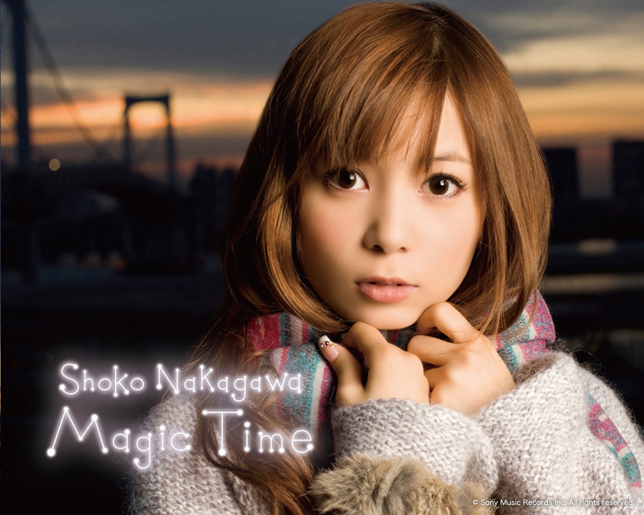 Shoko Nakagawa krásnou tapetu #18 - 1280x1024