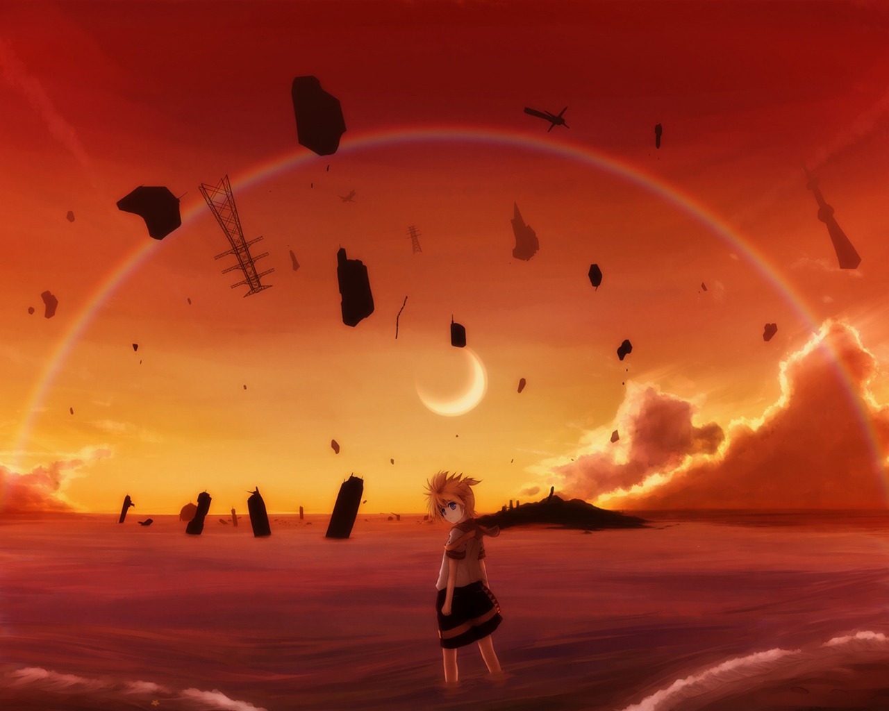 動漫人物 壁紙(34) #18 - 1280x1024