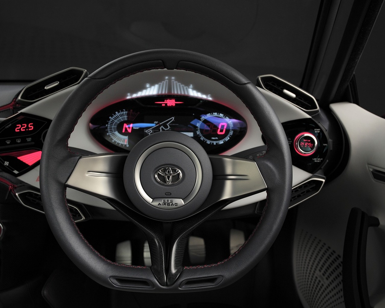 concepto de fondo de pantalla de coches Toyota (2) #2 - 1280x1024