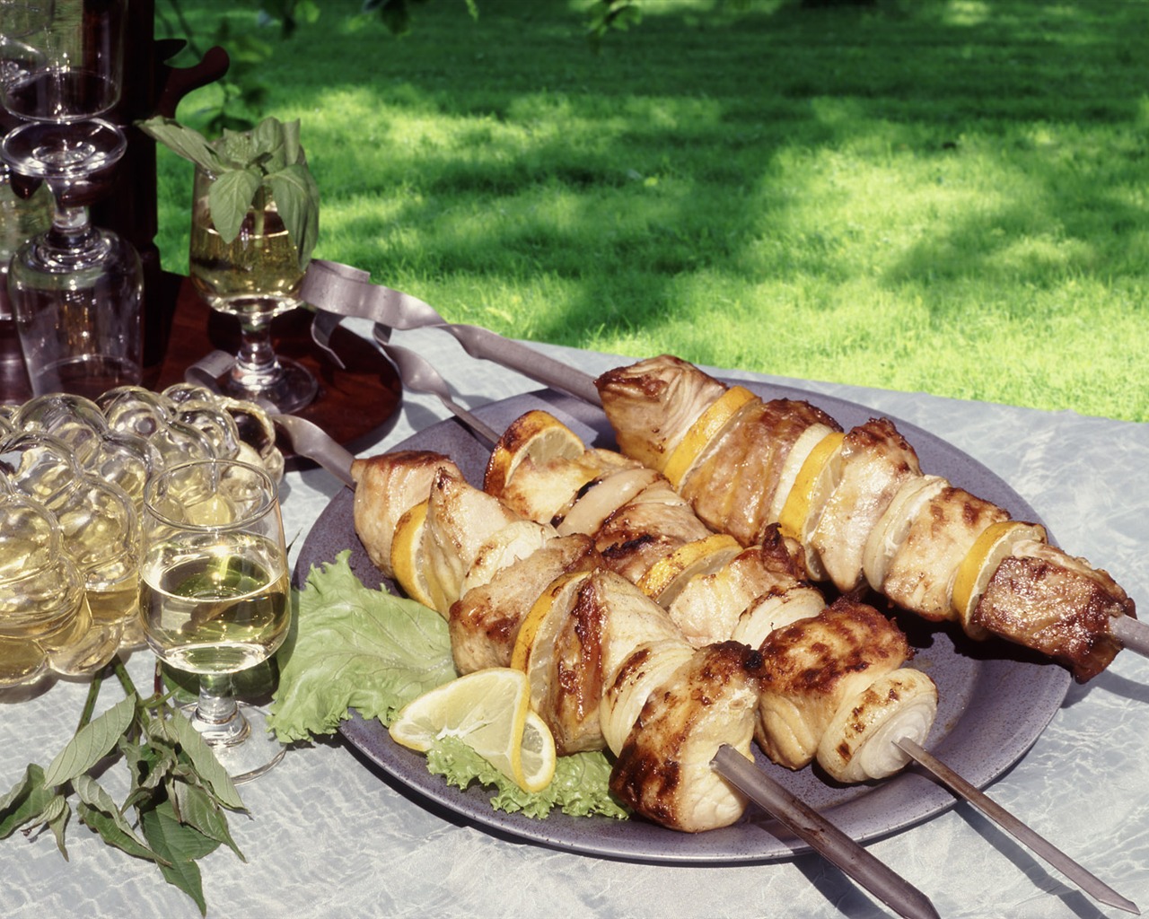 Delicious barbecue tapety (4) #2 - 1280x1024