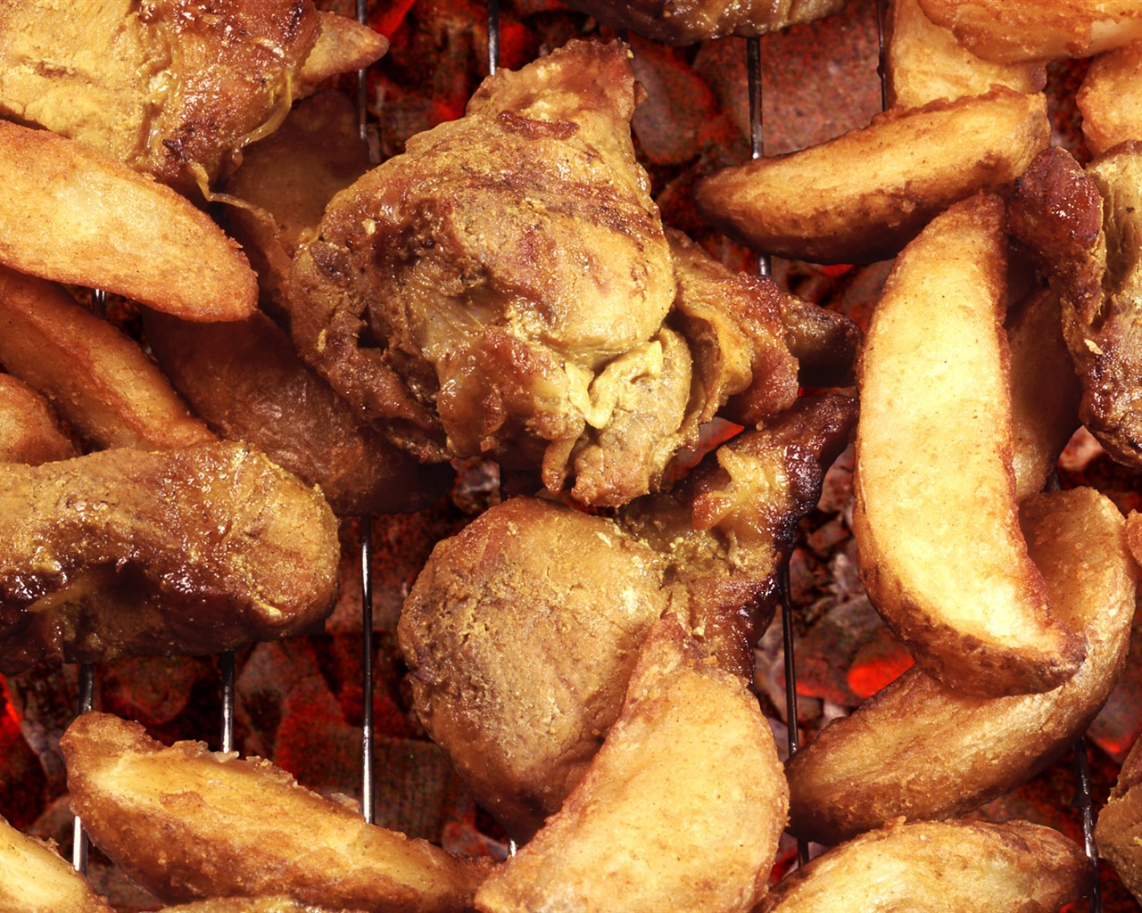 Delicious barbecue tapety (4) #4 - 1280x1024