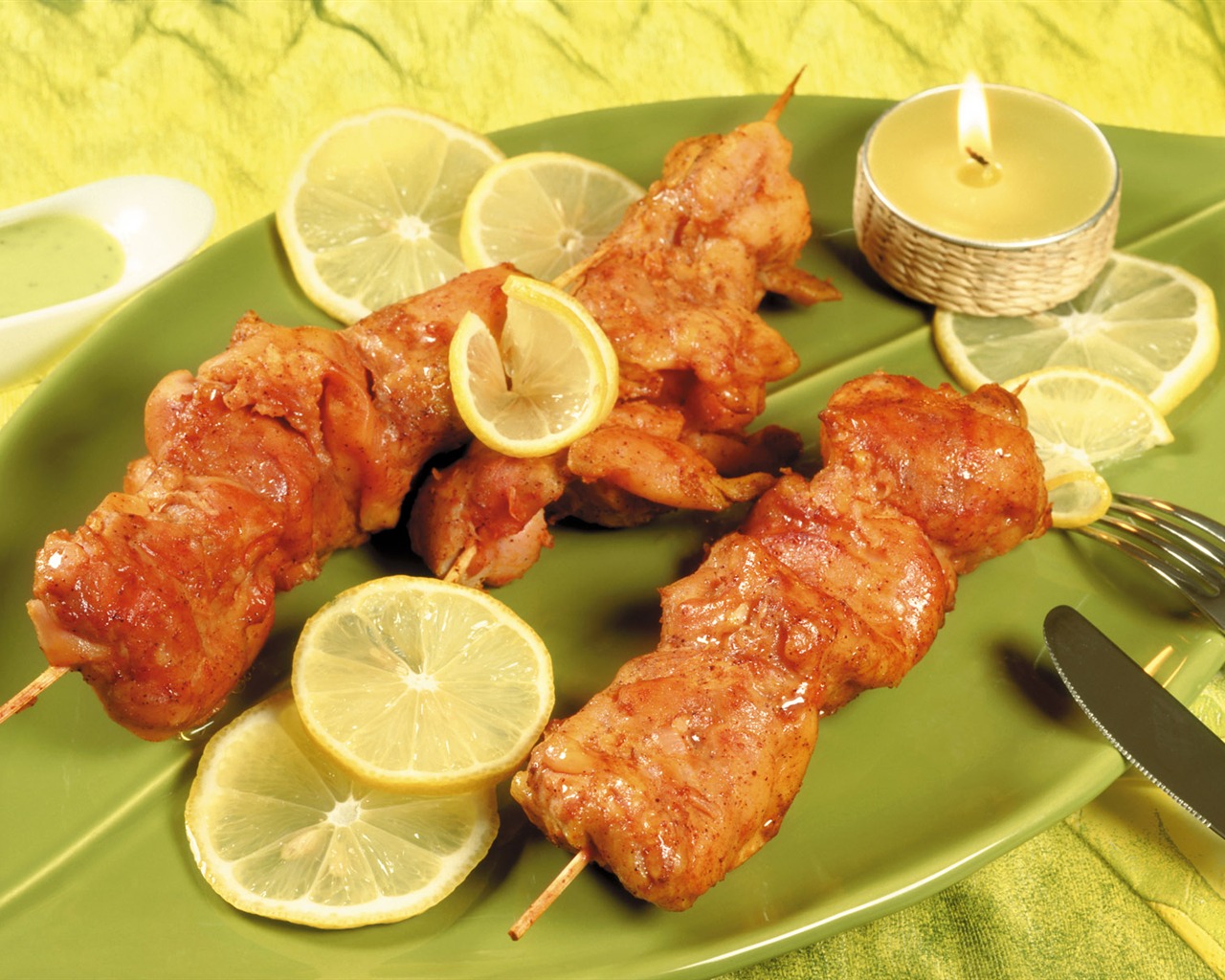 Delicious barbecue tapety (4) #8 - 1280x1024