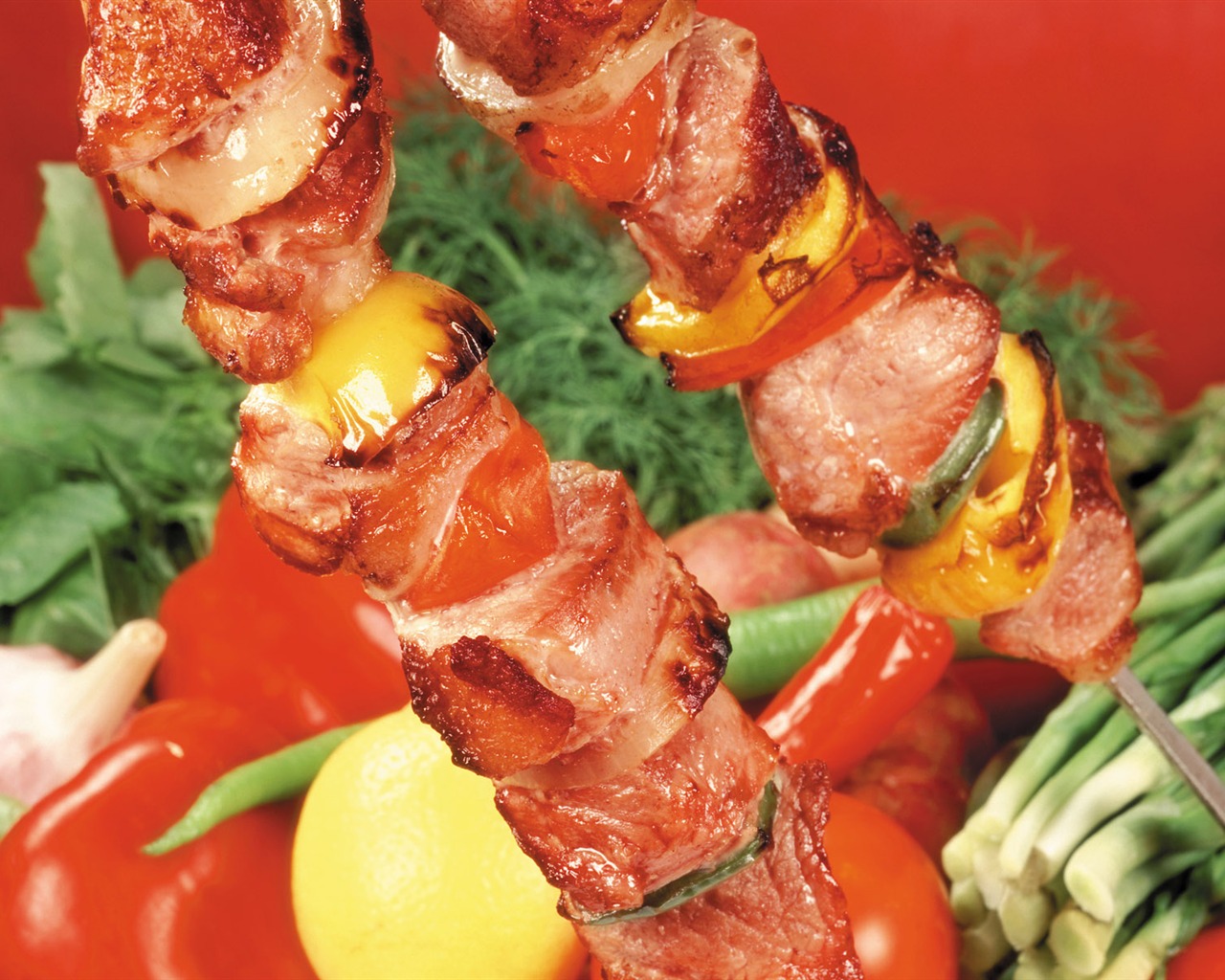 Delicious barbecue tapety (4) #16 - 1280x1024
