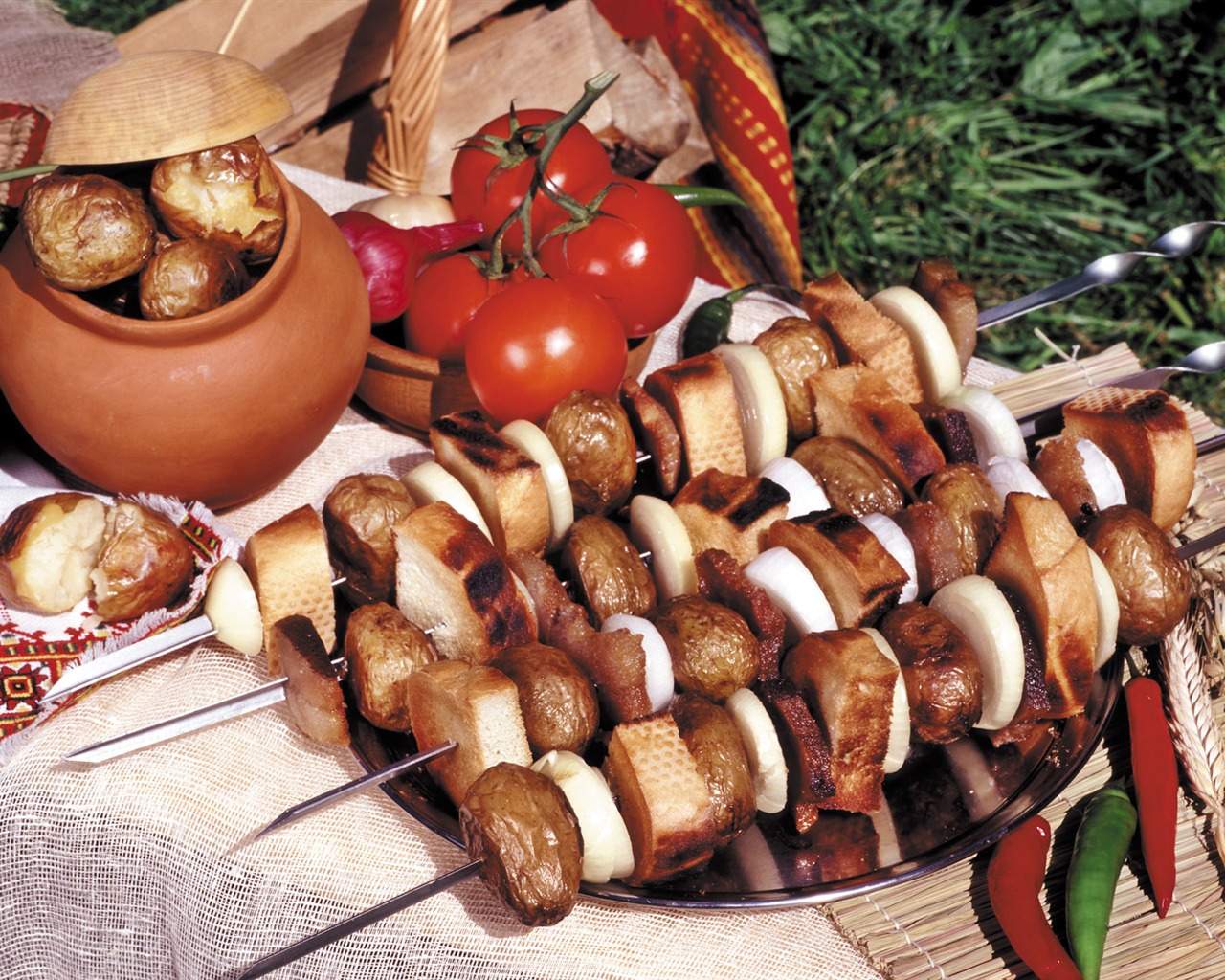 Delicious barbecue tapety (4) #19 - 1280x1024