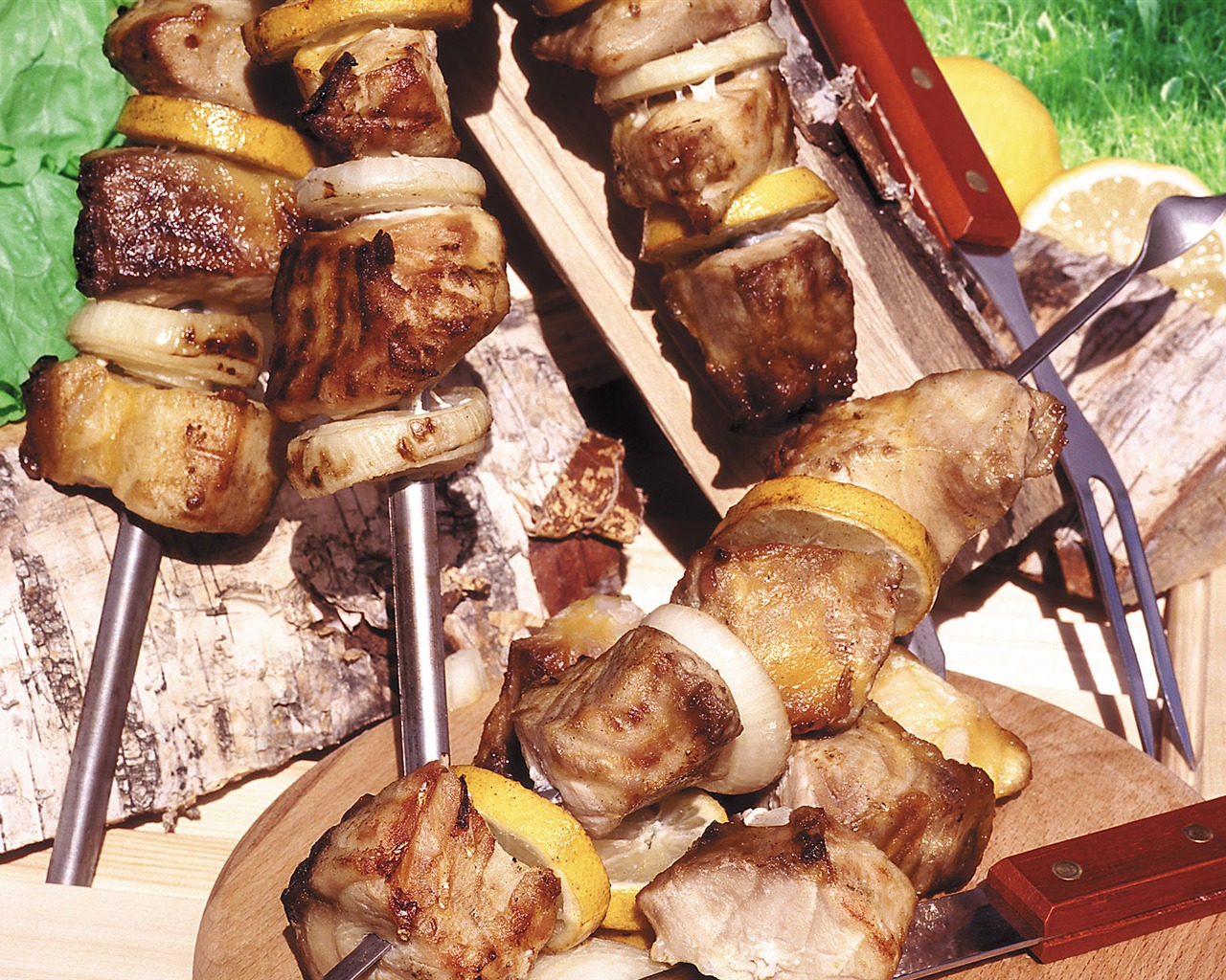 Delicious barbecue tapety (5) #2 - 1280x1024