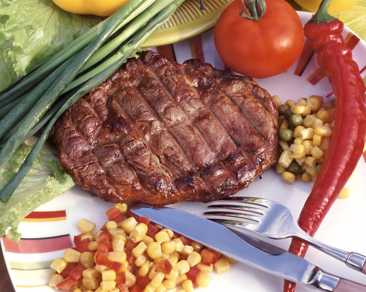 Delicious barbecue tapety (5) #7 - 1280x1024