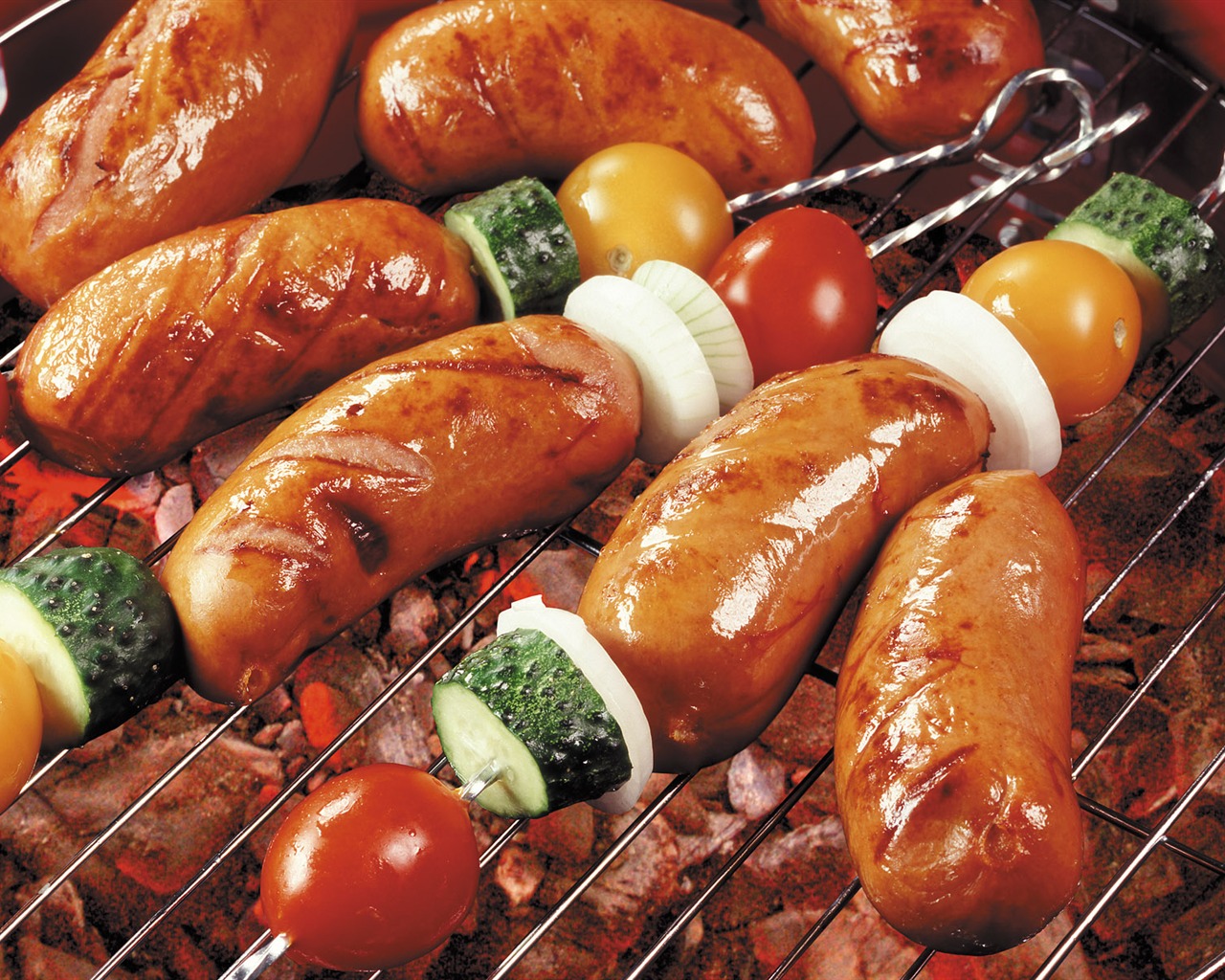 Delicious barbecue tapety (5) #10 - 1280x1024