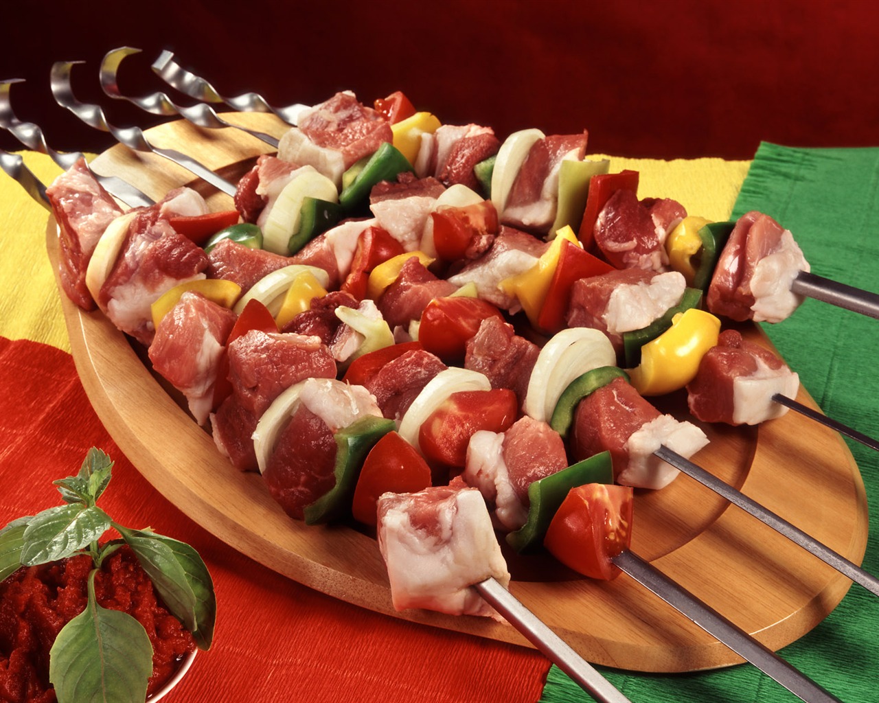 Delicious barbecue tapety (5) #15 - 1280x1024