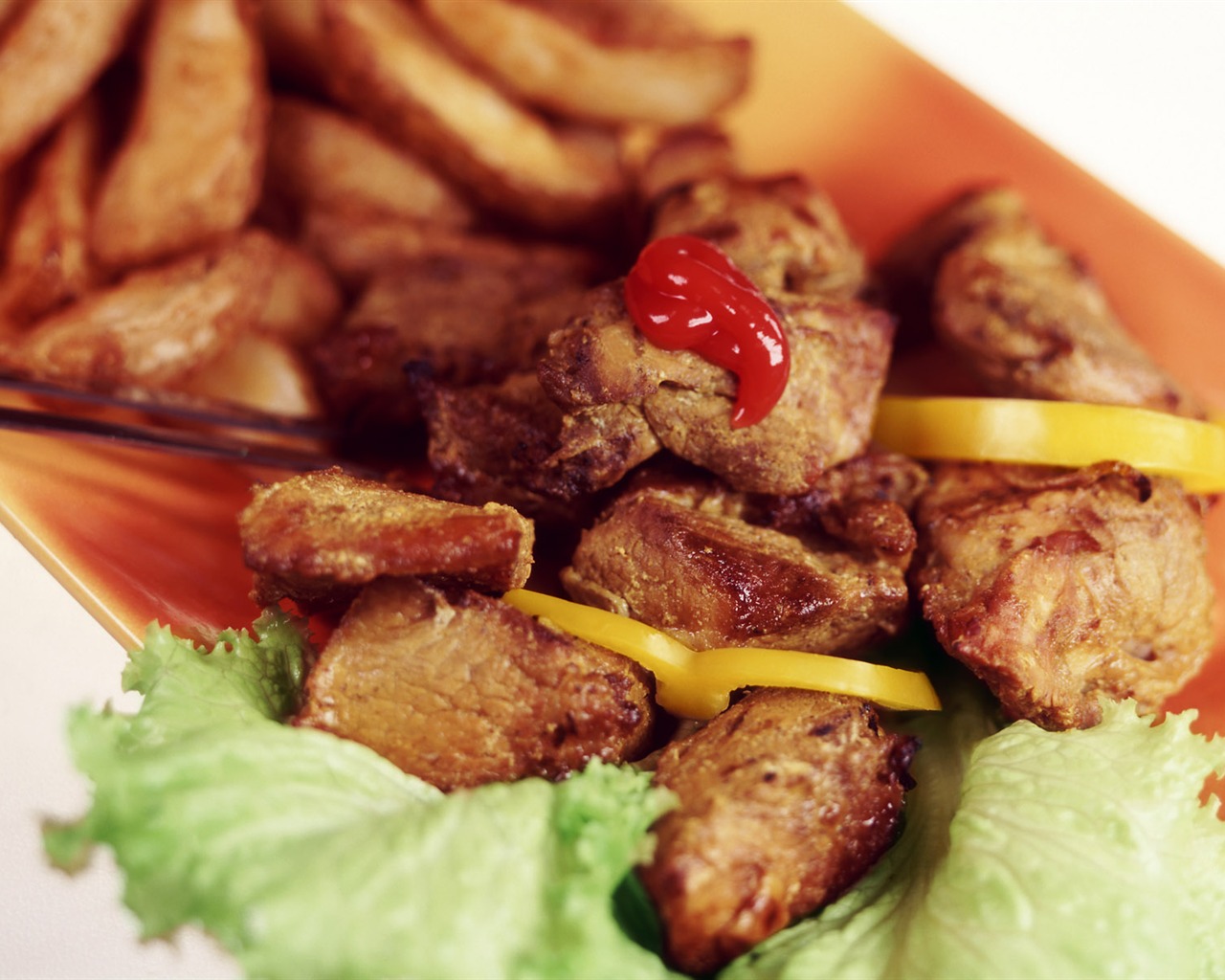 Delicious barbecue tapety (5) #17 - 1280x1024