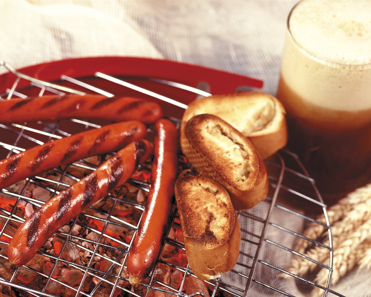 Delicious barbecue wallpaper (5) #20 - 1280x1024