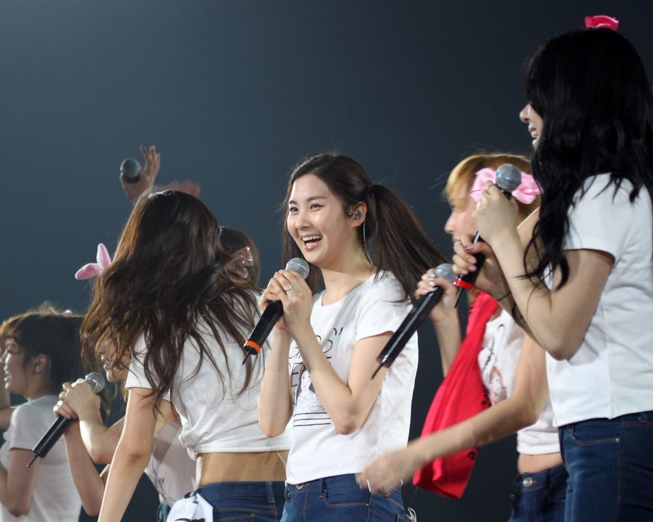 Girls Generation concert wallpaper (1) #2 - 1280x1024