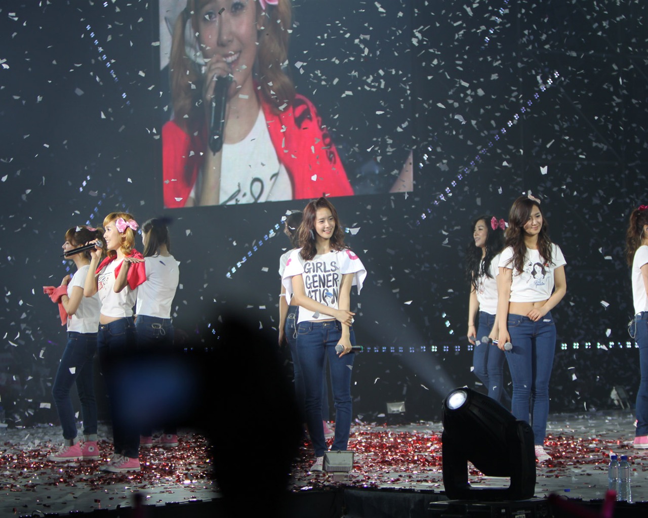 Girls Generation concert wallpaper (1) #10 - 1280x1024