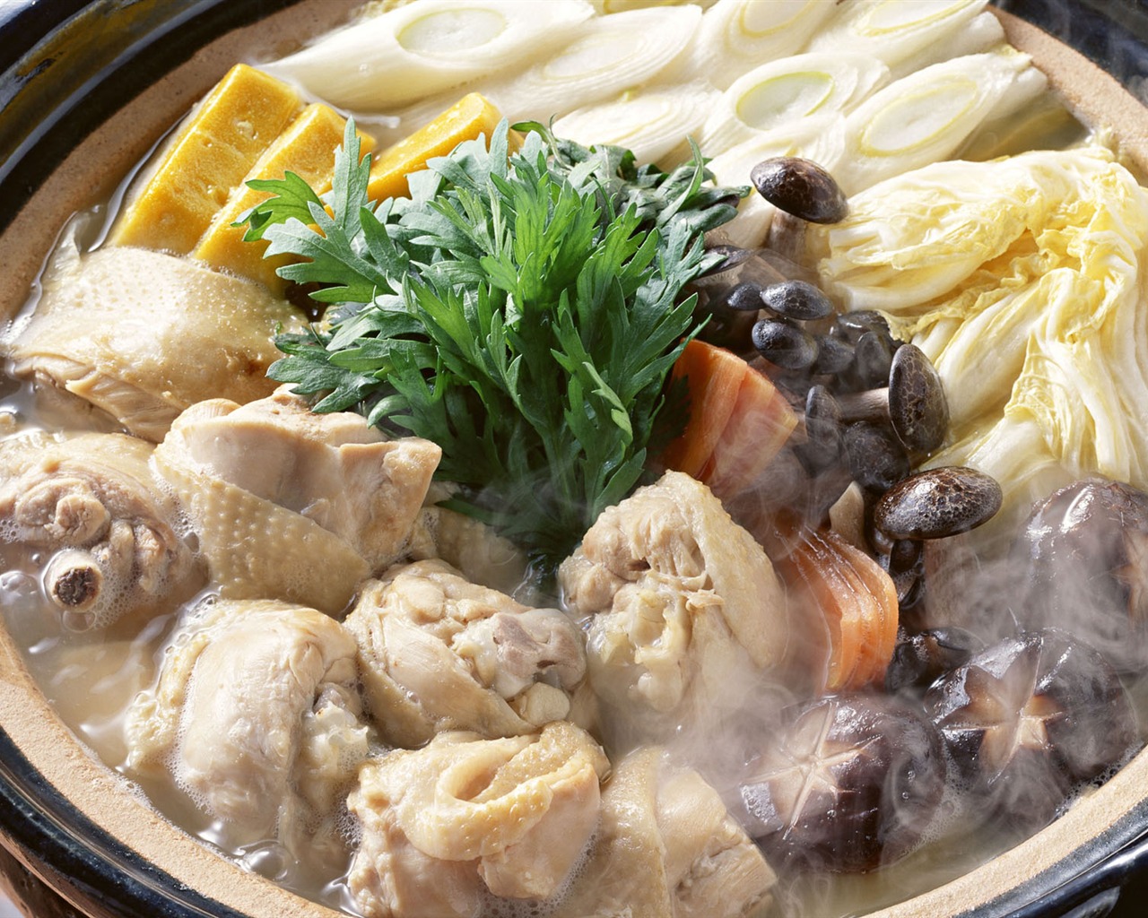 Gourmet večeře tapety (13) #6 - 1280x1024
