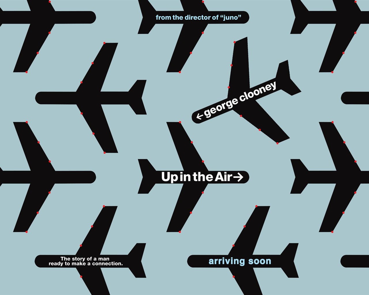 Up in the Air 在雲端 高清壁紙 #21 - 1280x1024