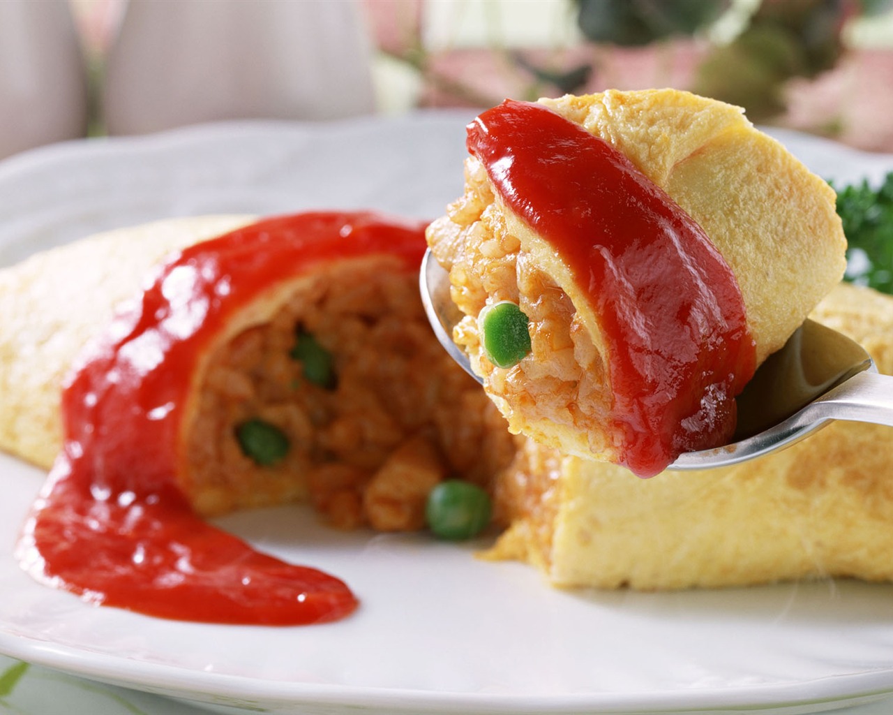 Gourmet večeře tapety (14) #16 - 1280x1024