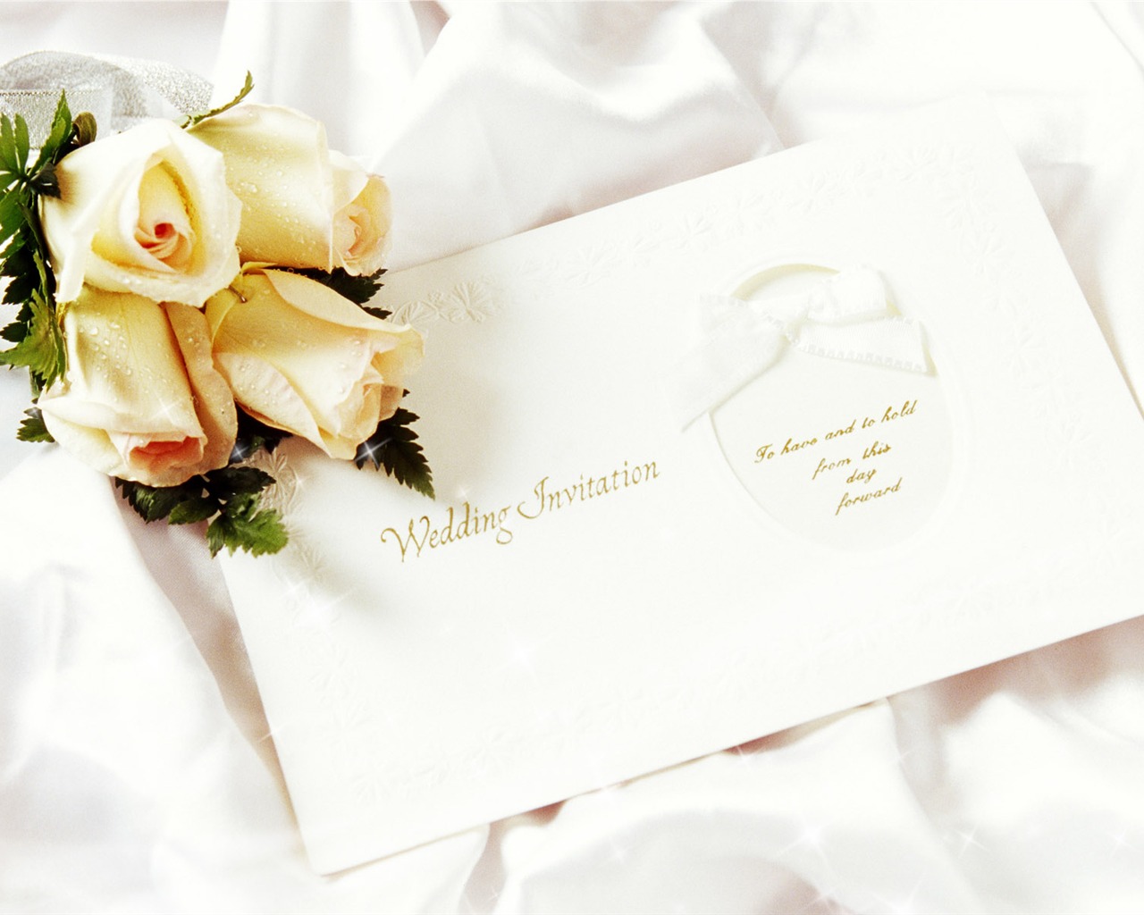 Weddings and Flowers wallpaper (1) #6 - 1280x1024
