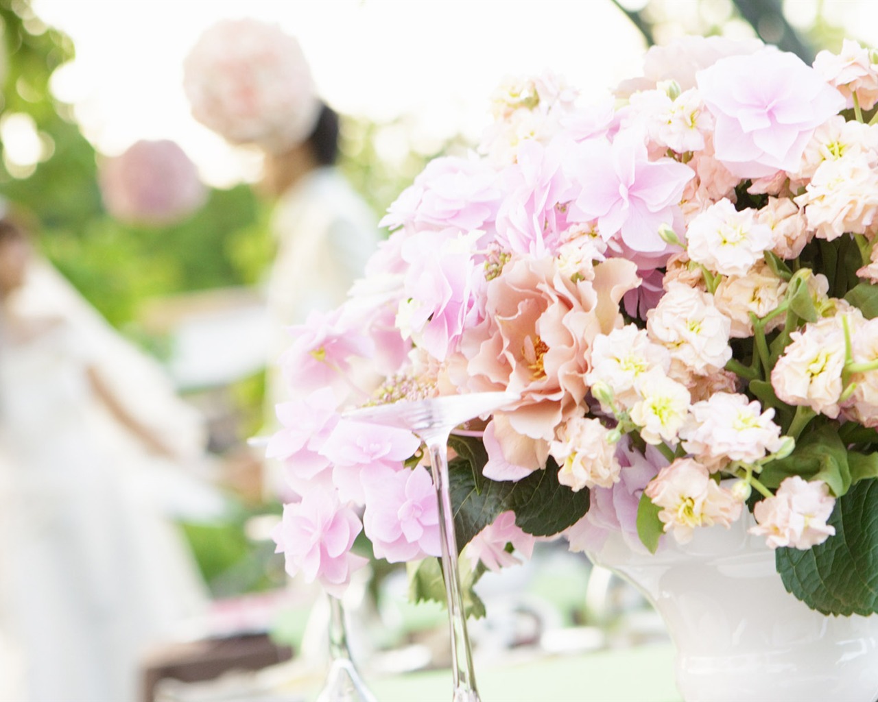 Weddings and Flowers wallpaper (2) #1 - 1280x1024