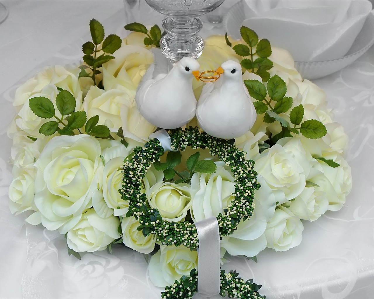 Weddings and Flowers wallpaper (2) #11 - 1280x1024