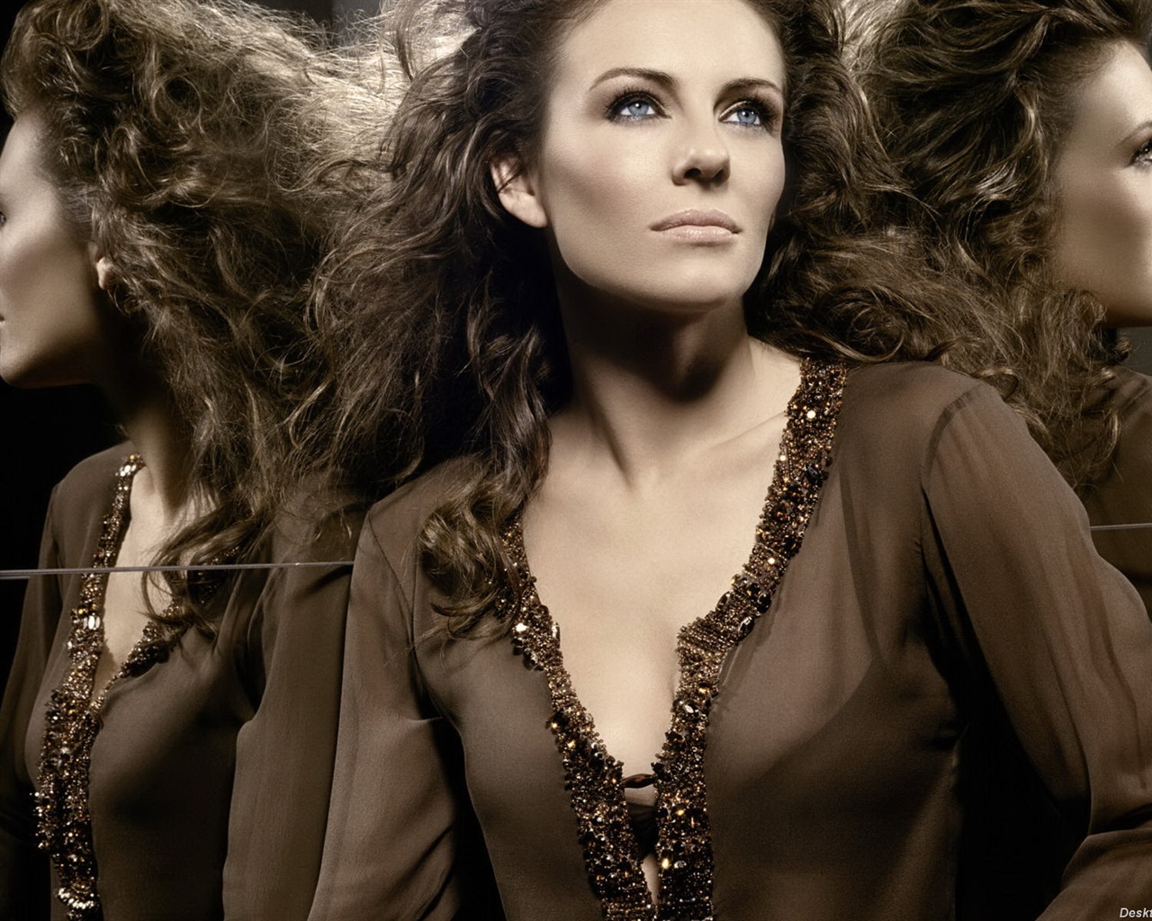 Elizabeth Hurley krásnou tapetu #33 - 1280x1024
