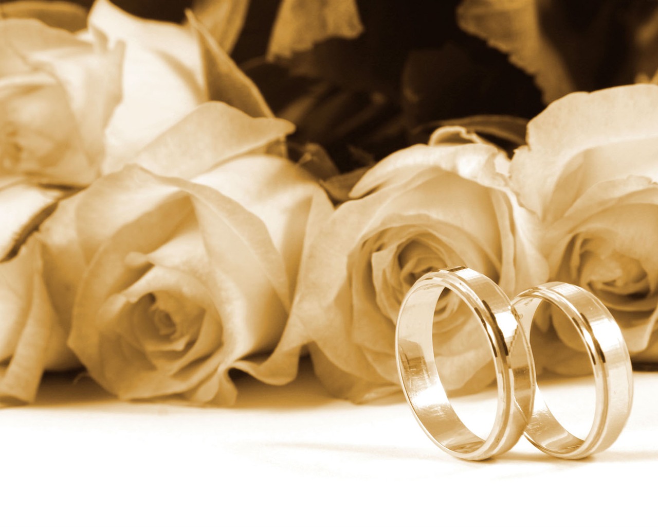 Mariage et papier peint anneau de mariage (2) #9 - 1280x1024