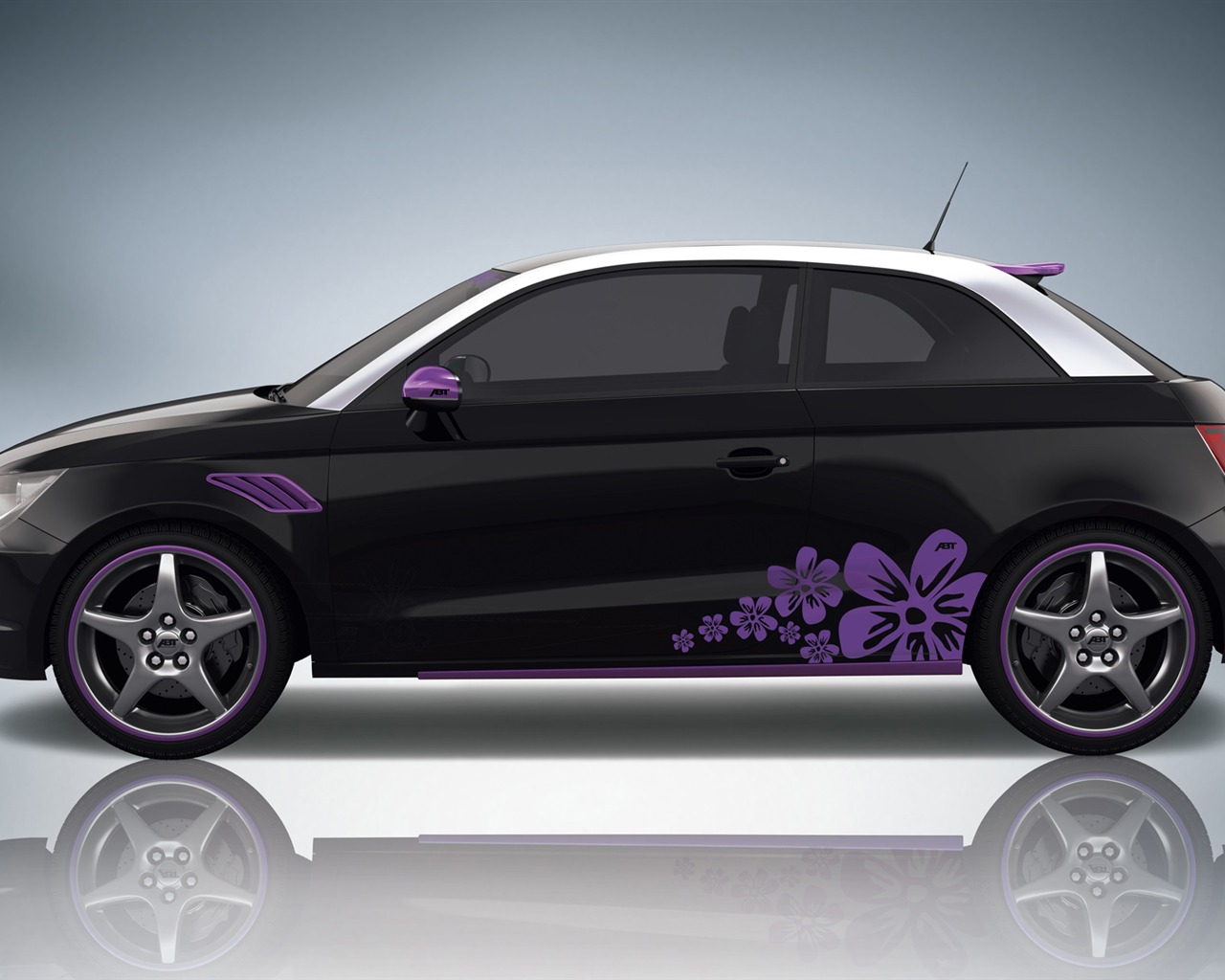ABT Audi A1 - 2010 HD wallpaper #16 - 1280x1024