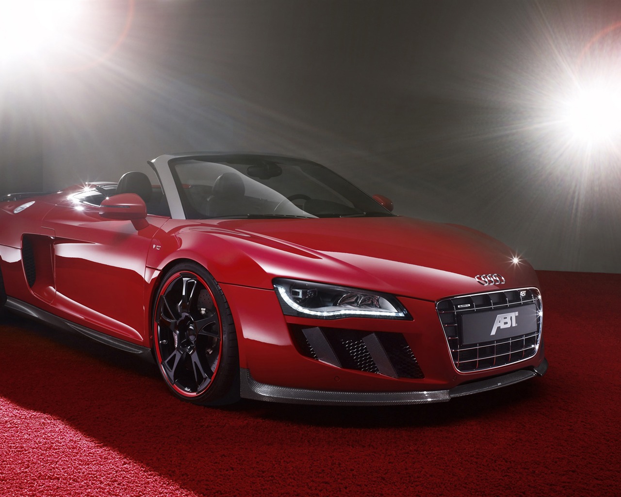 ABT Audi R8 Spyder - 2010 HD wallpaper #5 - 1280x1024