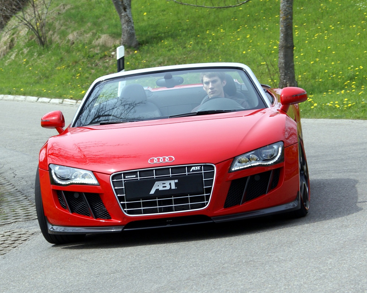 ABT Audi R8 Spyder - 2010 HD Wallpaper #10 - 1280x1024