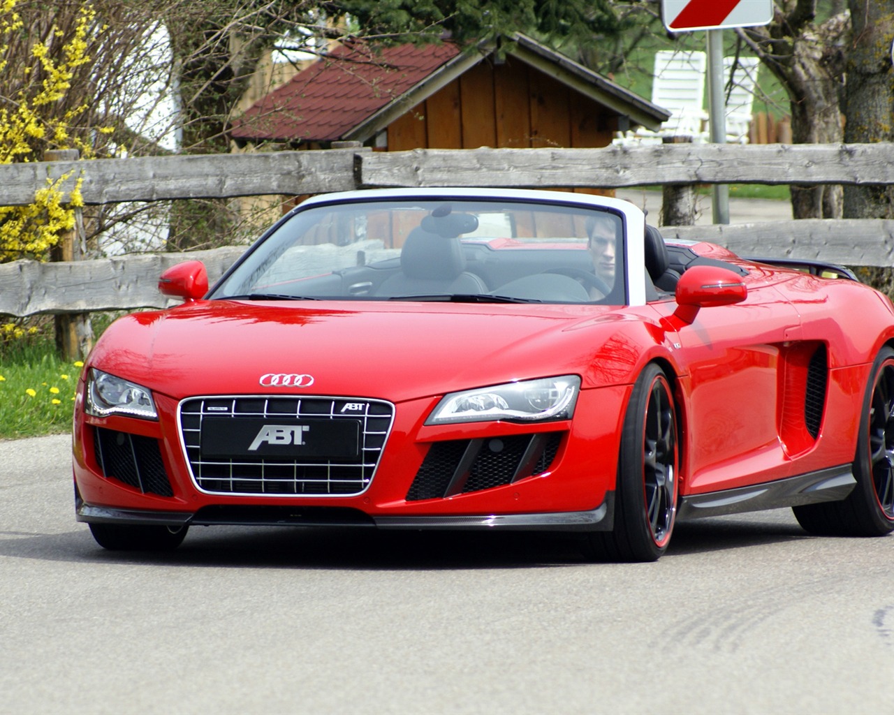 ABT Audi R8 Spyder - 2010 HD wallpaper #11 - 1280x1024