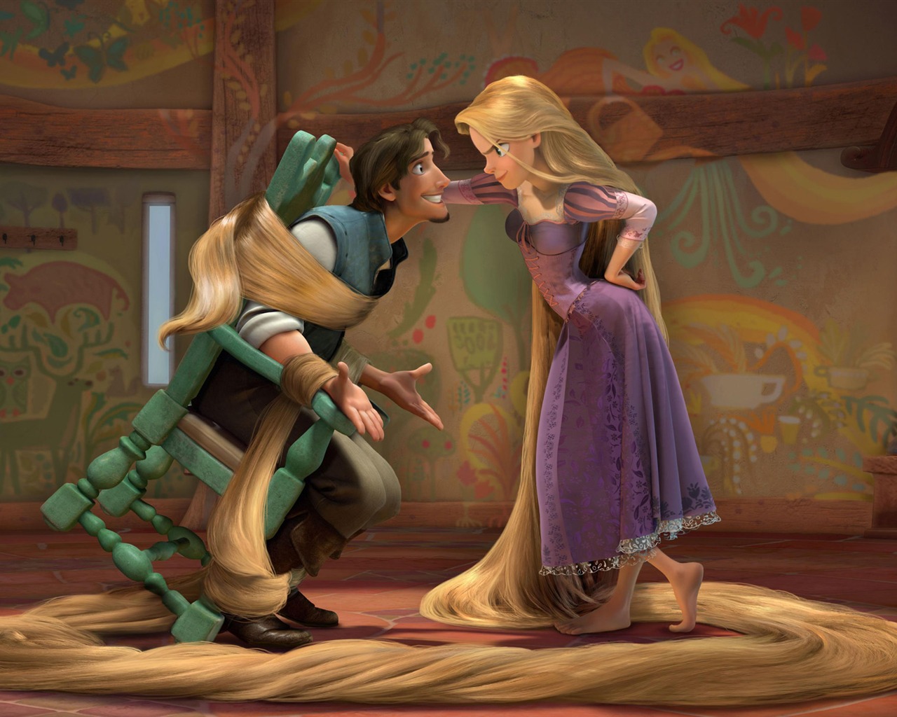 Tangled HD wallpaper #4 - 1280x1024