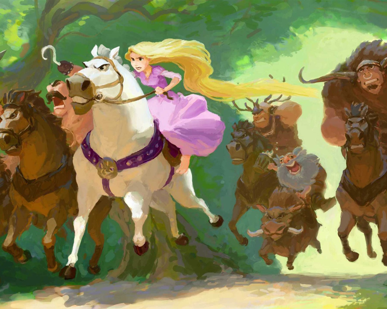 Tangled HD Wallpaper #9 - 1280x1024