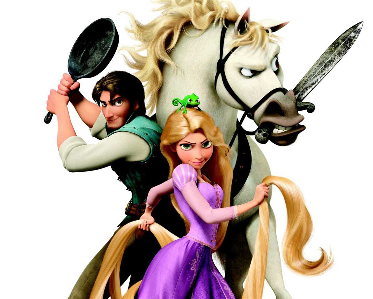 Tangled 长发公主 高清壁纸16 - 1280x1024