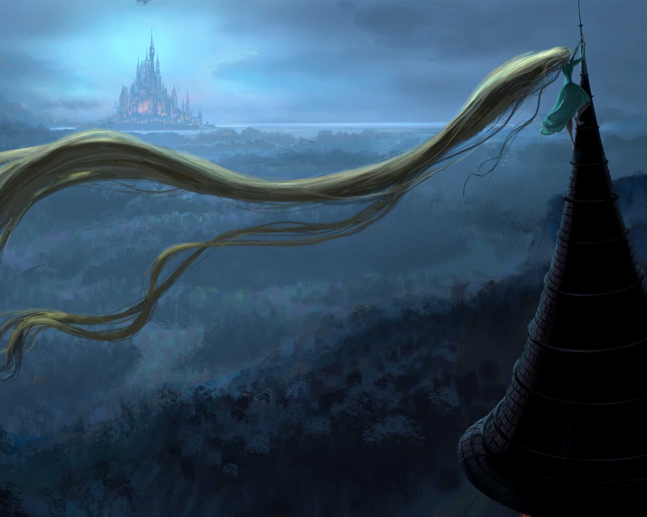 Tangled HD Wallpaper #24 - 1280x1024