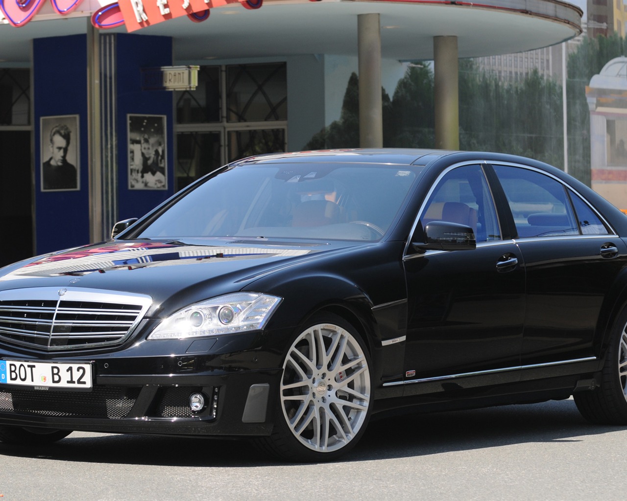 Brabus iBusiness Mercedes-Benz S-class w221 - 2010 HD wallpaper #2 - 1280x1024