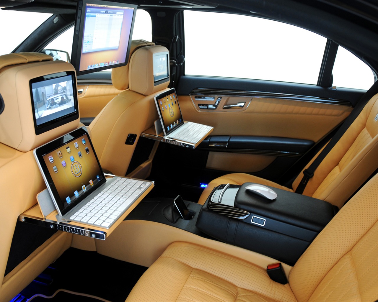 Brabus iBusiness Mercedes-Benz S-třída w221 - 2010 HD wallpaper #11 - 1280x1024