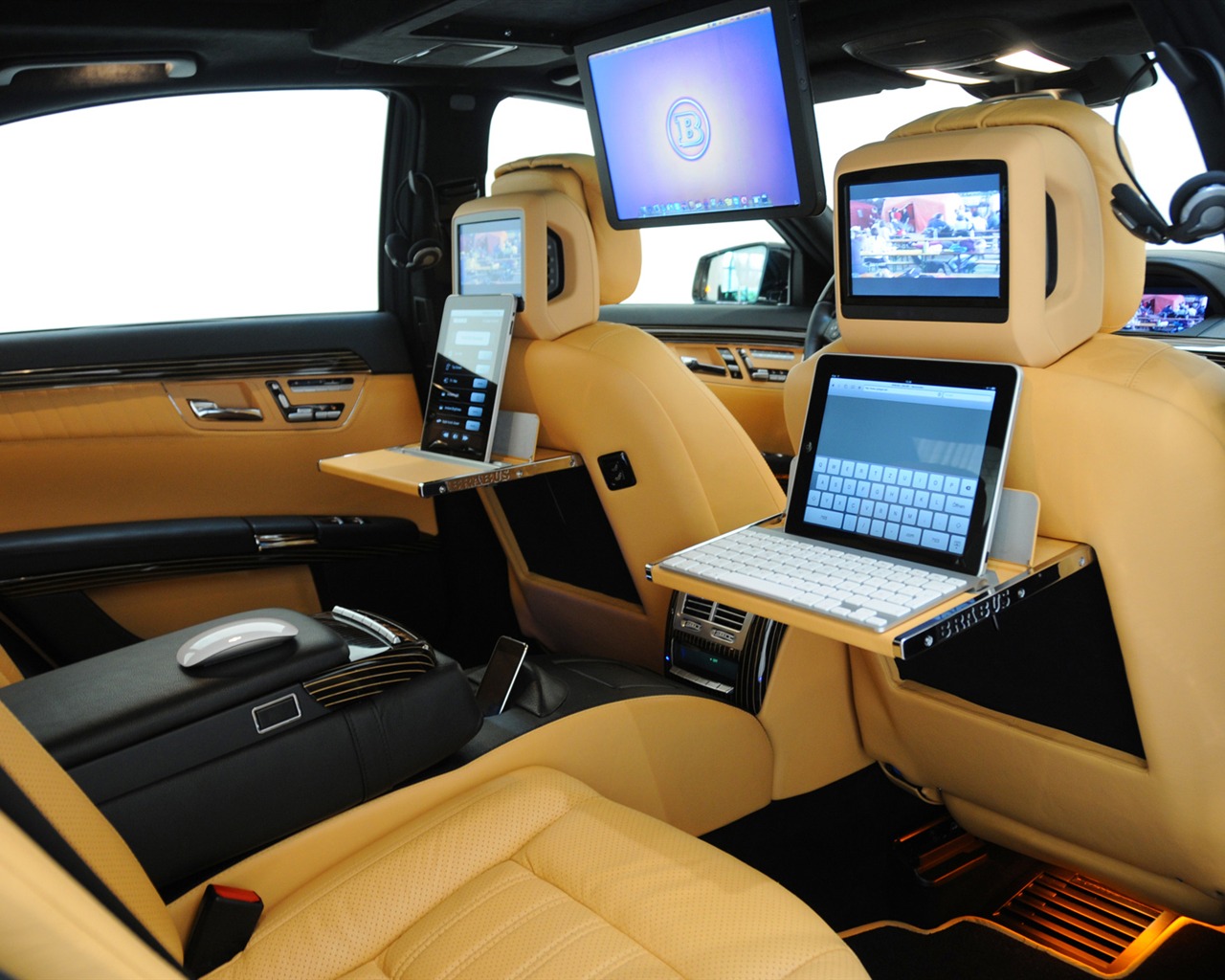 Brabus iBusiness Mercedes-Benz S-class w221 - 2010 HD wallpaper #12 - 1280x1024