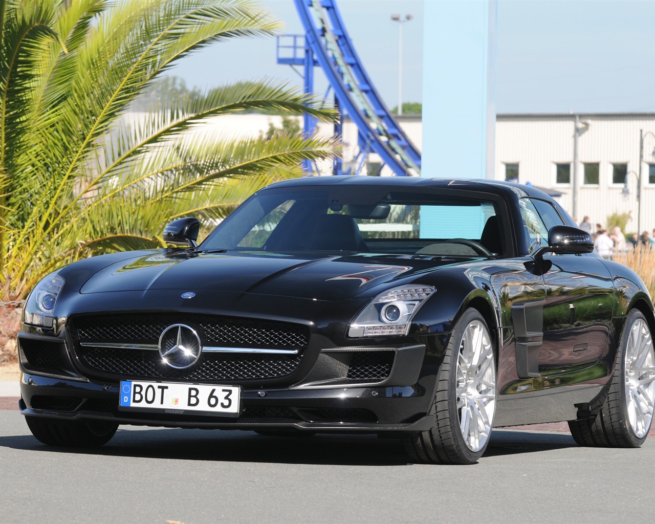 Brabus Mercedes-Benz SLS AMG - 2010 高清壁纸1 - 1280x1024