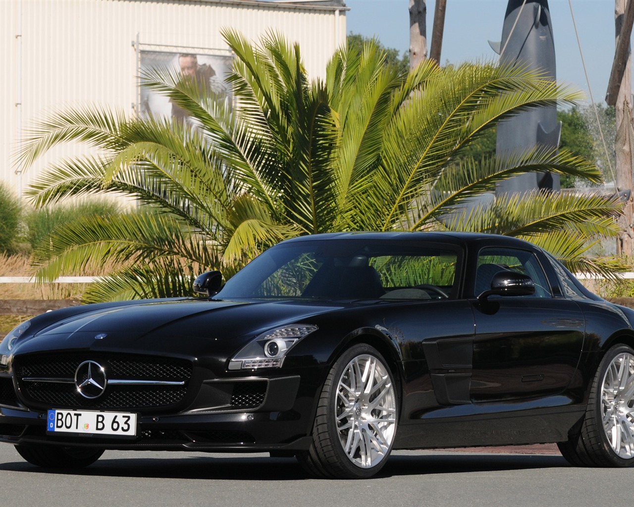 Brabus 벤츠 AMG 뒷좌석 SLS - 2010의 HD 벽지 #2 - 1280x1024