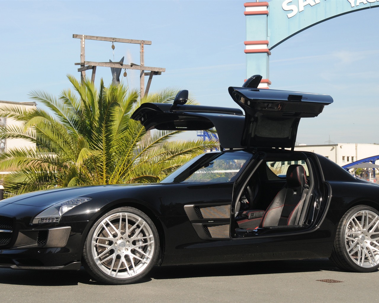 Brabus Mercedes-Benz SLS AMG - 2010 fondo de pantalla HD #4 - 1280x1024