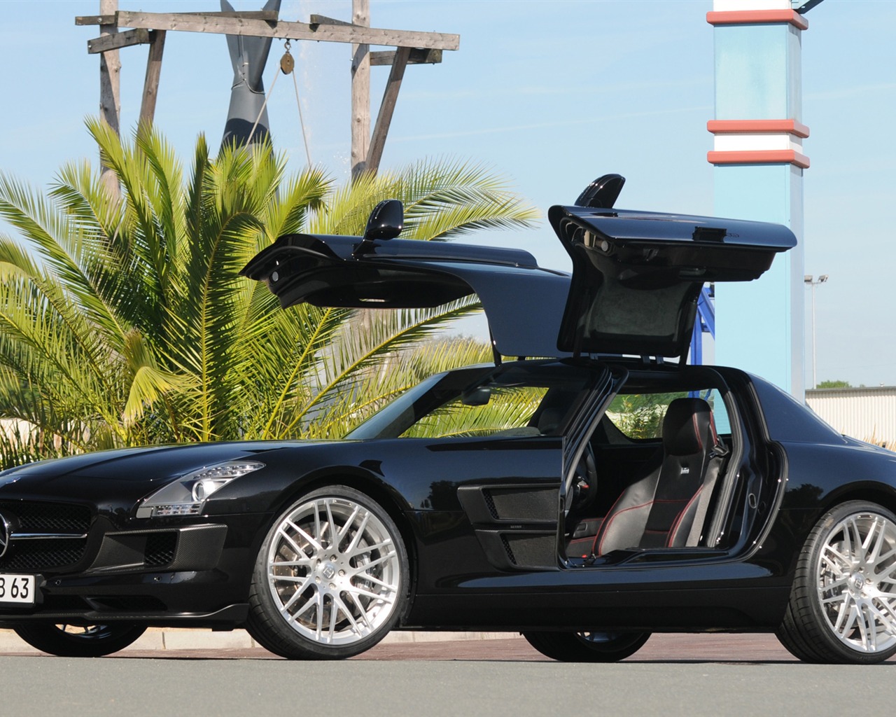 Brabus Mercedes-Benz SLS AMG - 2010 HD wallpaper #5 - 1280x1024