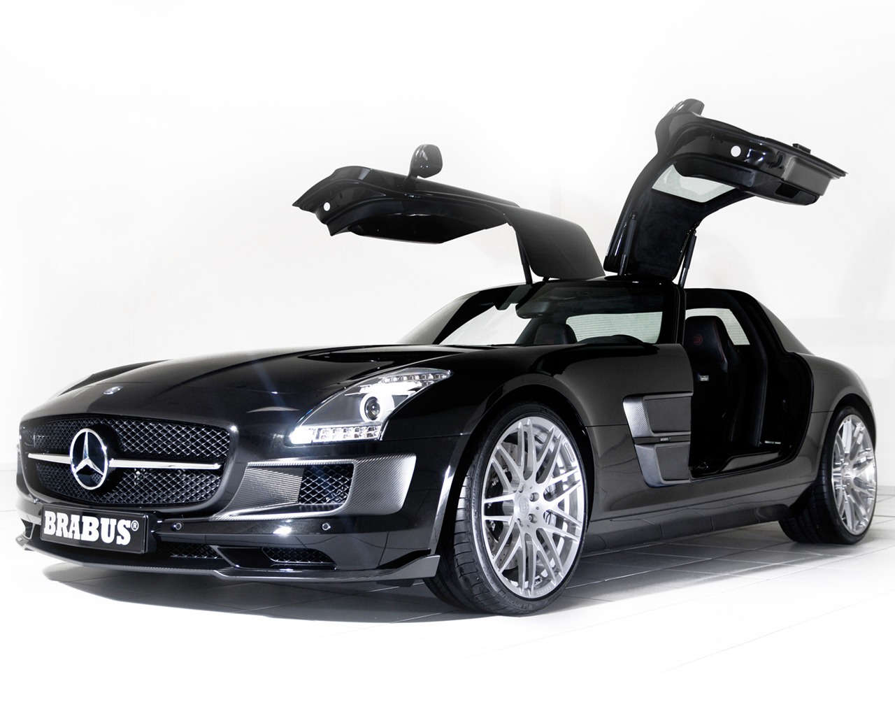 Brabus 벤츠 AMG 뒷좌석 SLS - 2010의 HD 벽지 #11 - 1280x1024